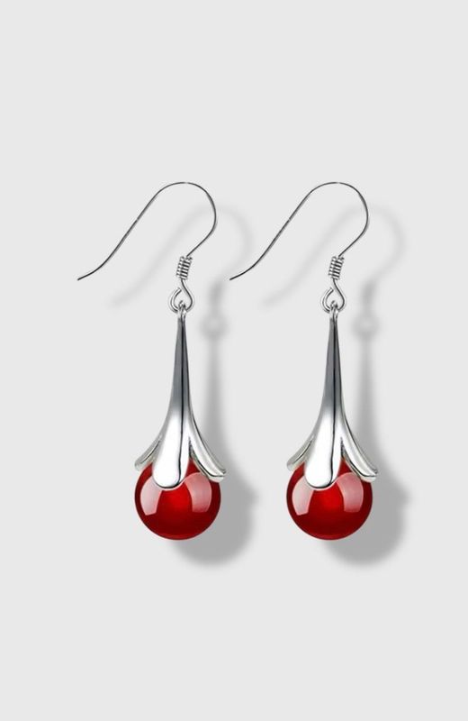 Oorbellen Red Cherry Oorbellen Red Cherry