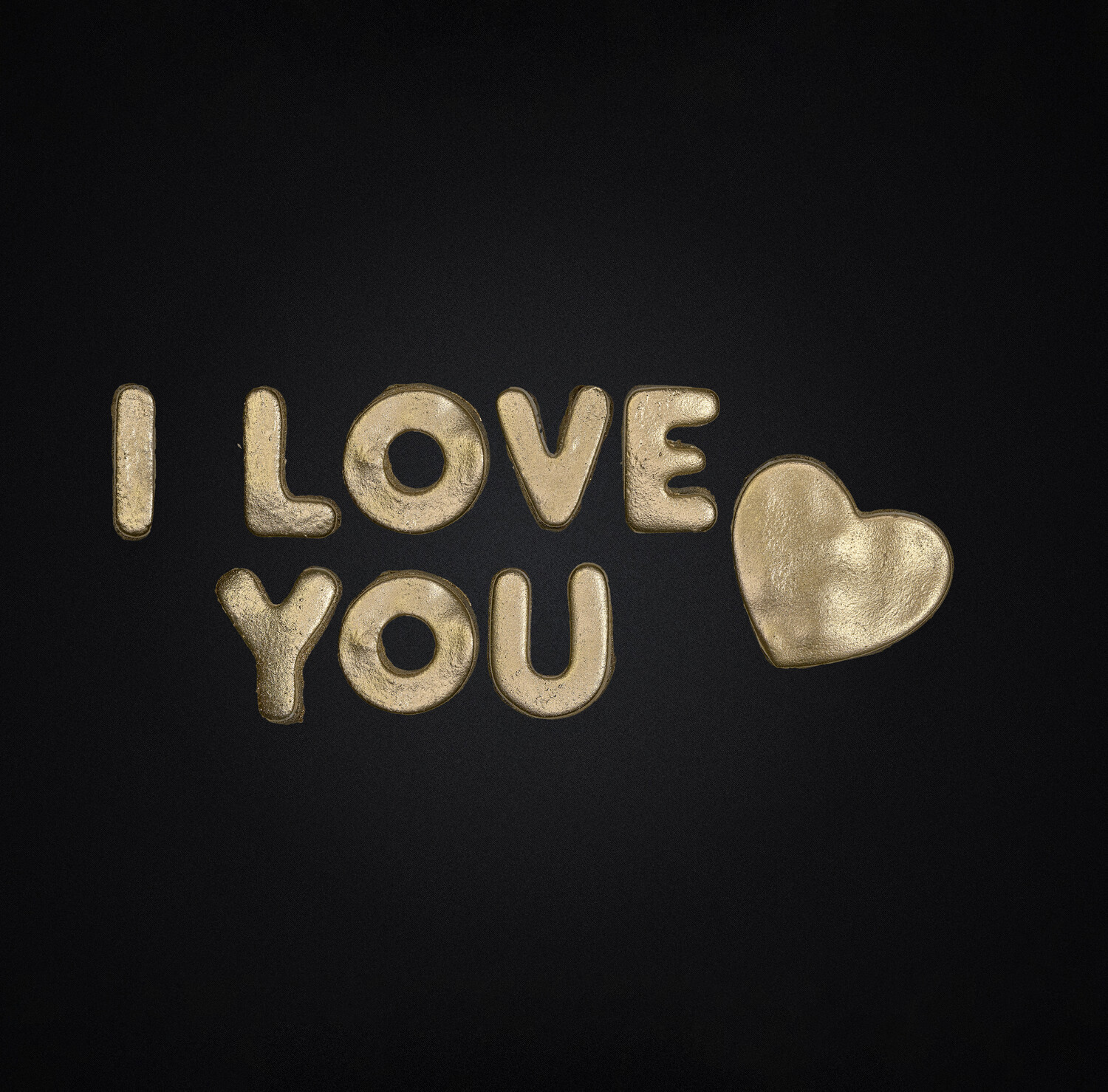 I LOVE YOU - GOLD