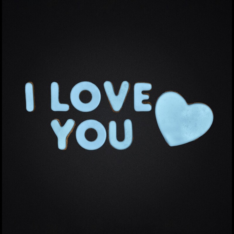 I LOVE YOU  - BABY GUMMY BLUE