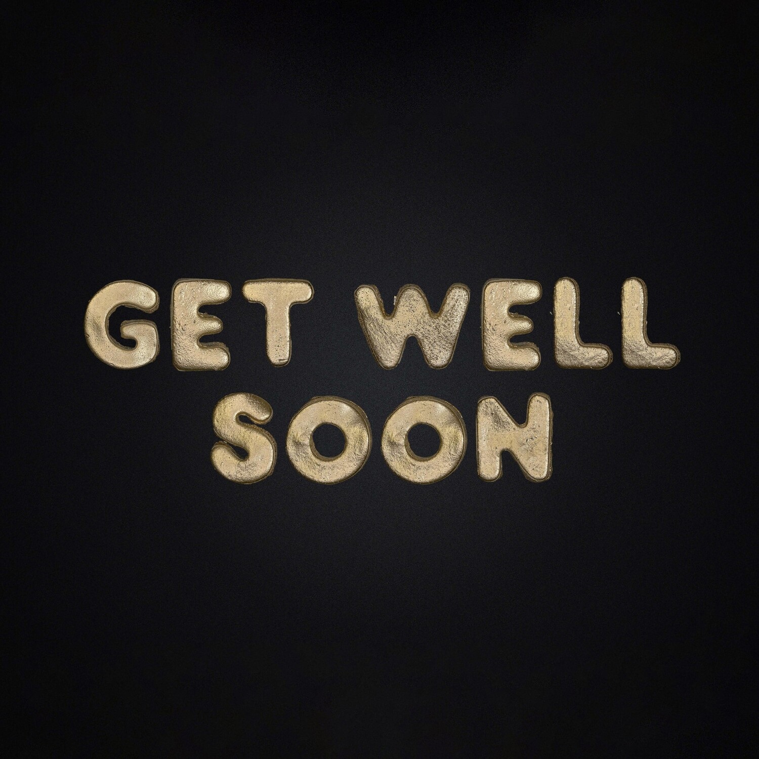 GET WELL SOON - GOLD