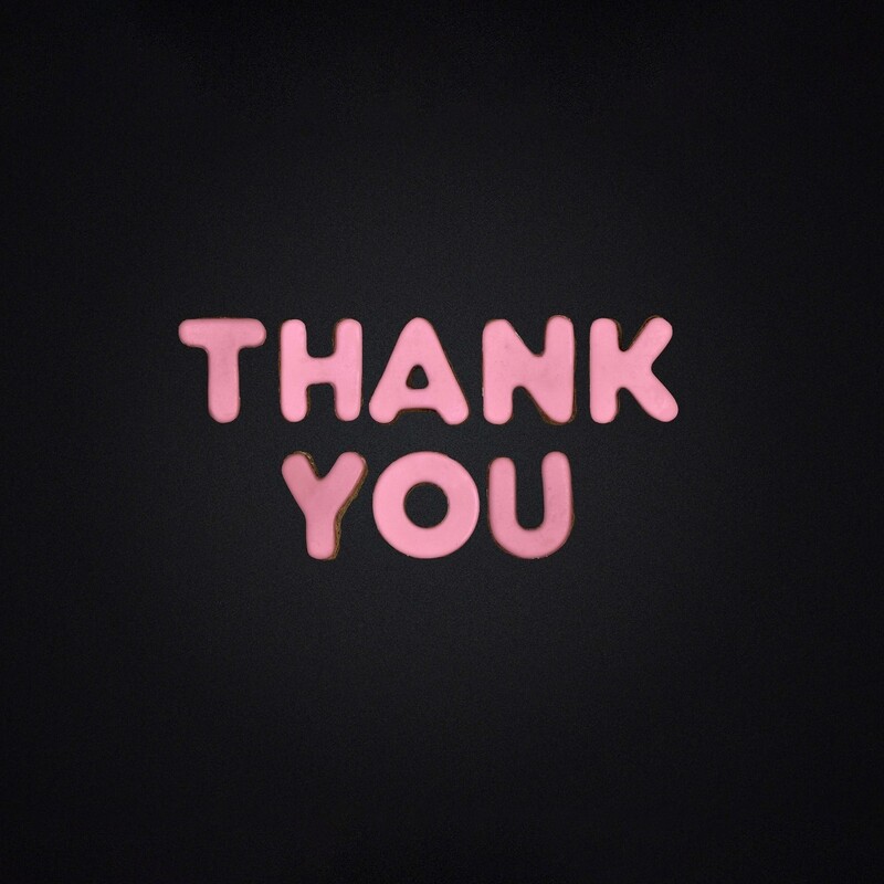 THANK YOU - PINK