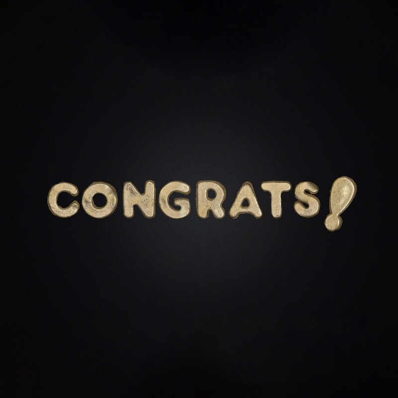 CONGRATS - GOLD