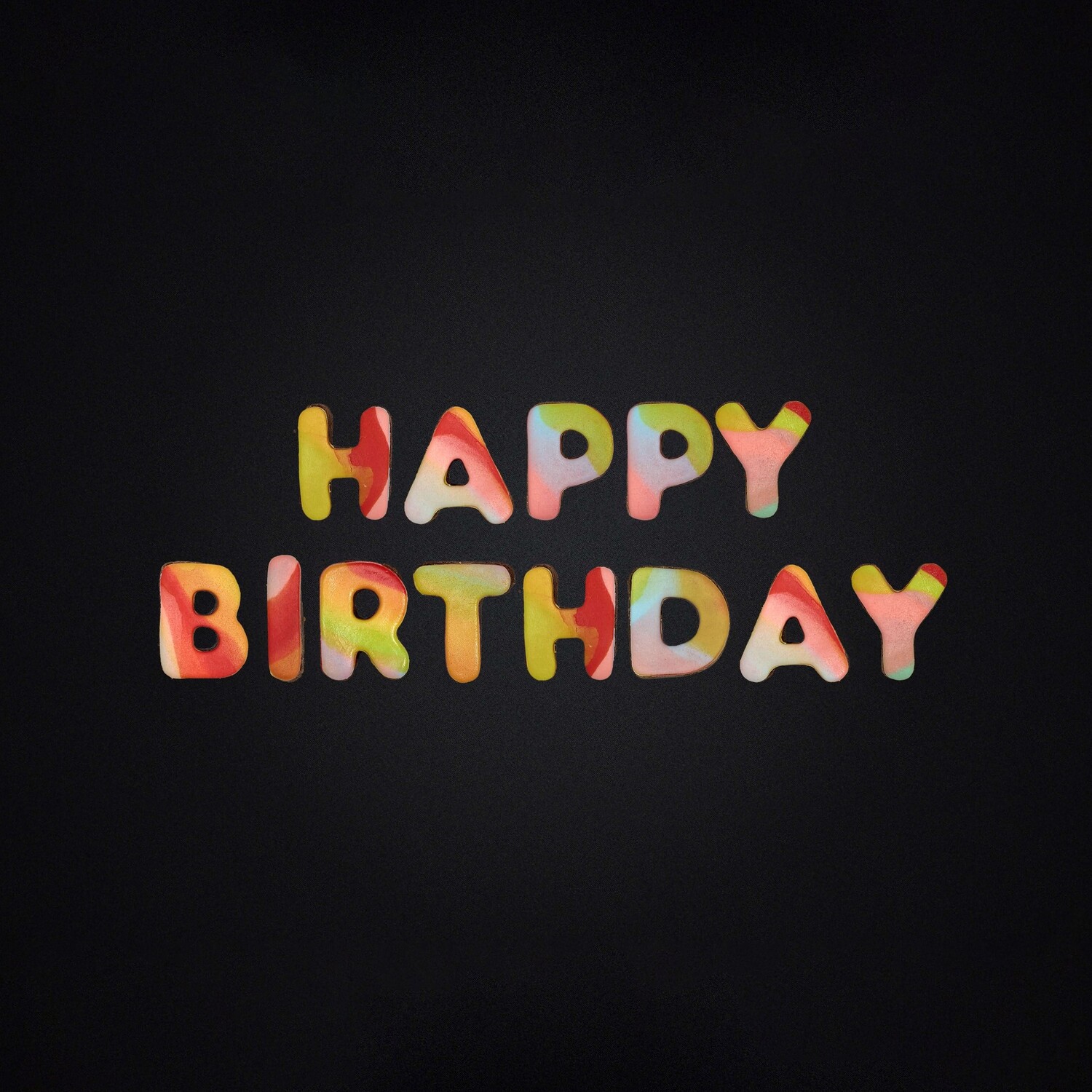 HAPPY BIRTHDAY - RAINBOW