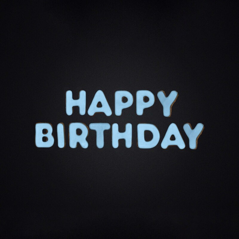 HAPPY BIRTHDAY - BABY GUMMY BLUE