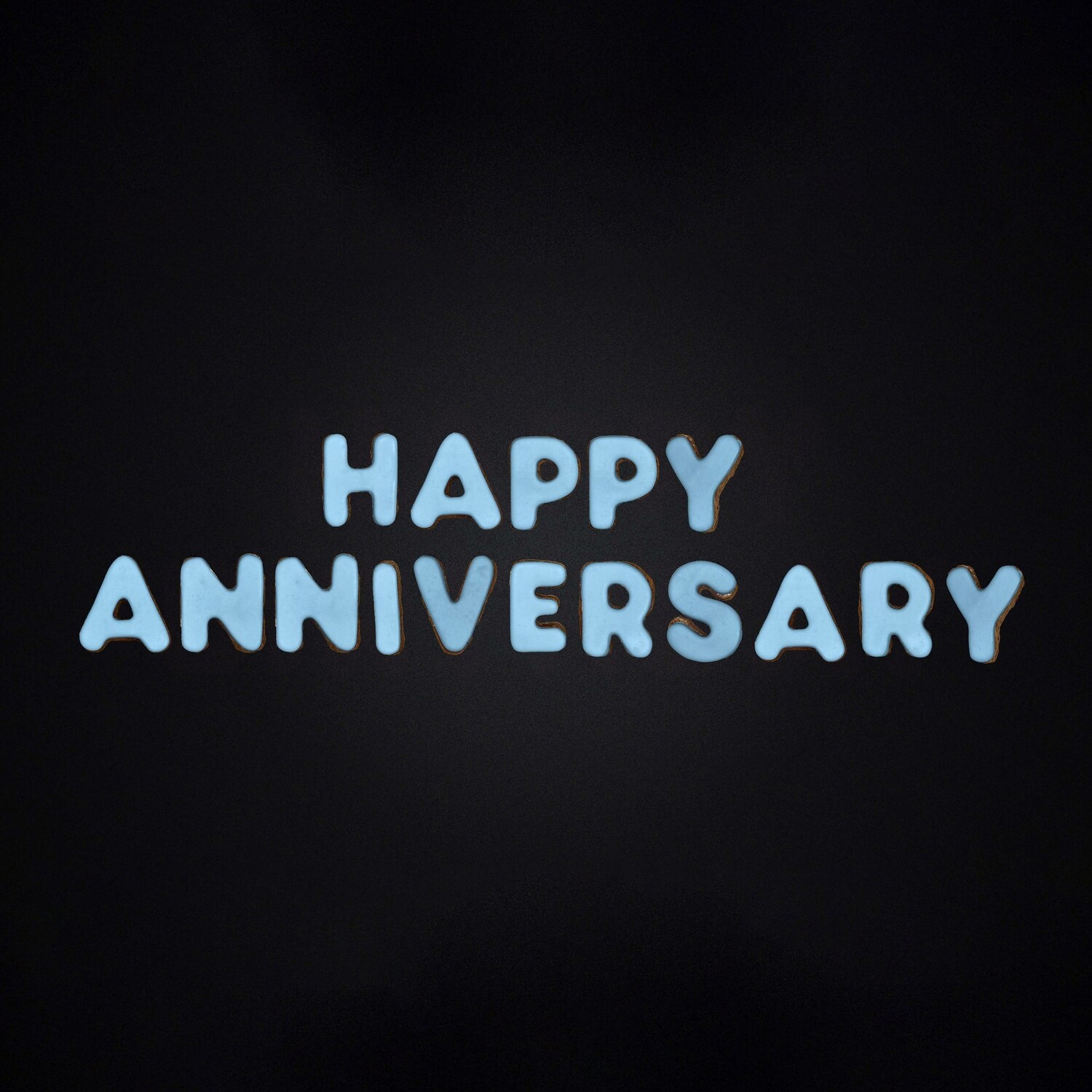HAPPY ANNIVERSARY - BABY GUMMY BLUE