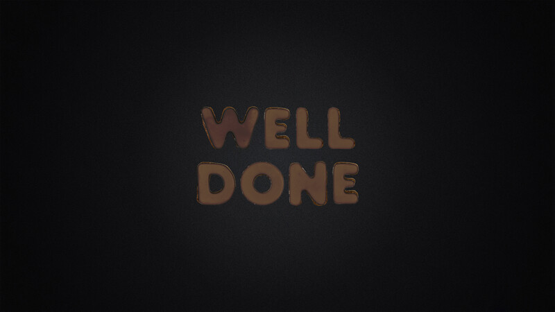 WELL DONE - CHOCOLATE