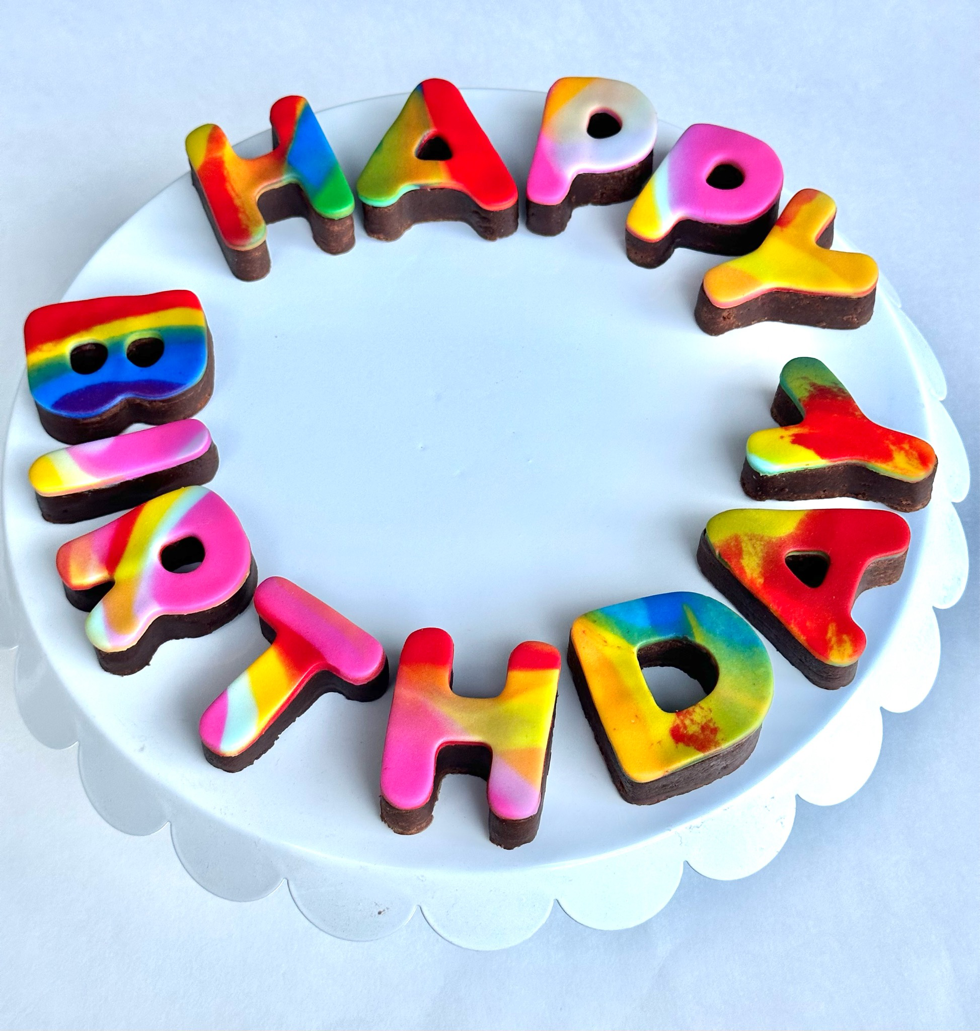 HAPPY BIRTHDAY - RAINBOW