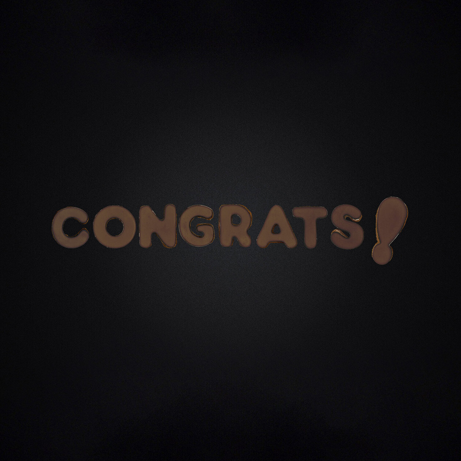 CONGRATS - CHOCOLATE