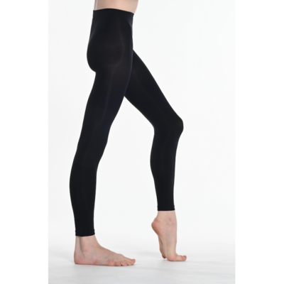 Collants sans pieds noirs