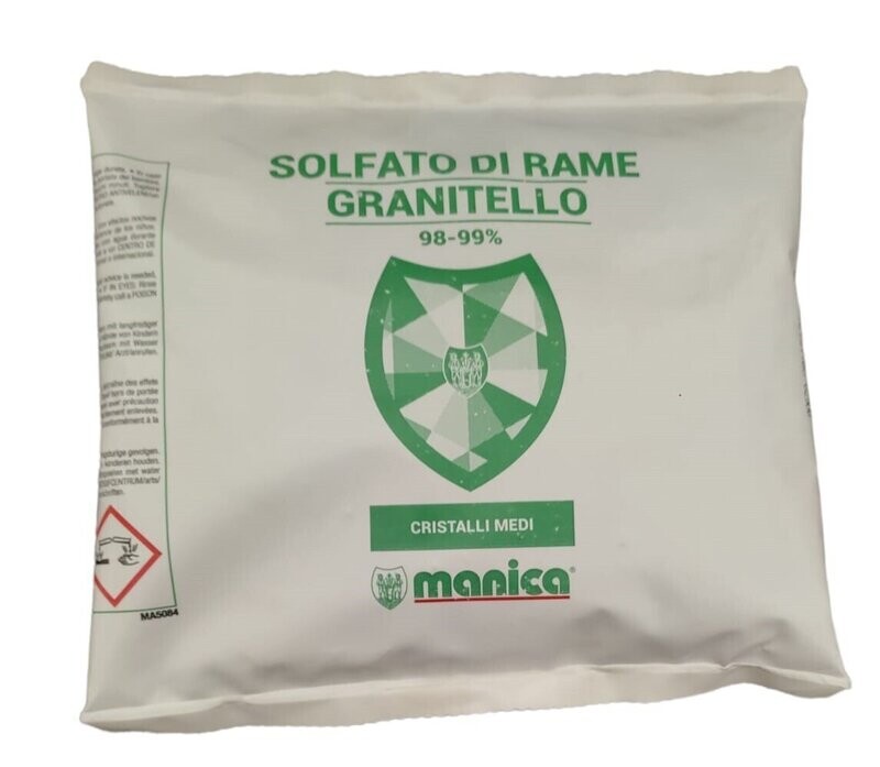 SOLFATO DI RAME GRANITELLO - MANICA KG 1
