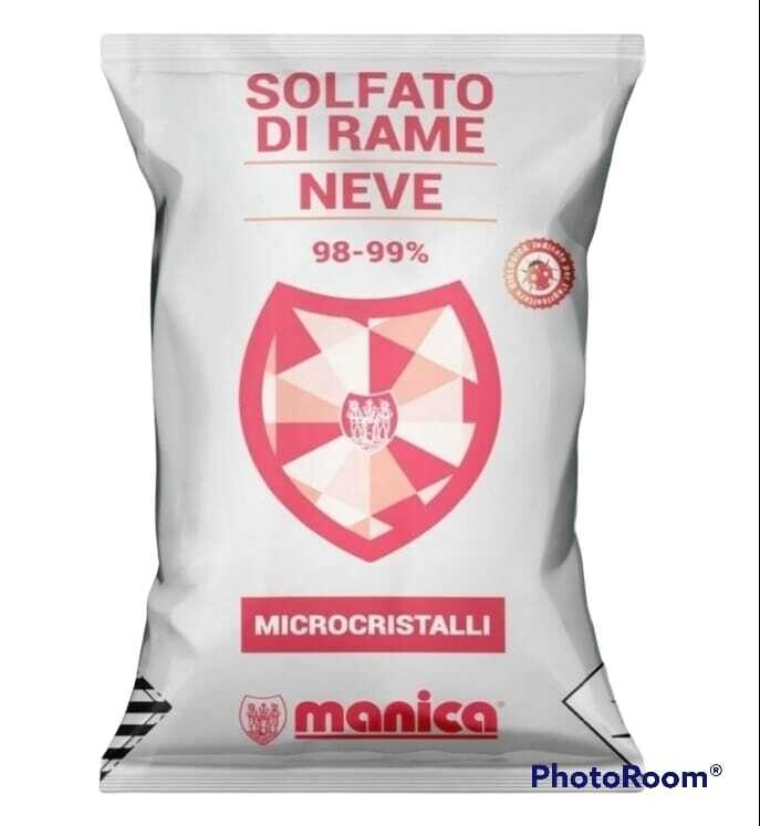 SOLFATO DI RAME NEVE - MANICA KG 10