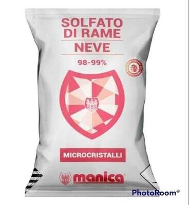 SOLFATO DI RAME NEVE - MANICA KG 10