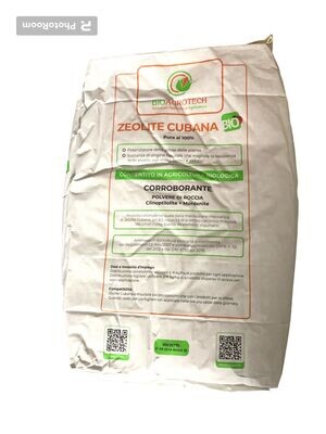 ZEOLITE CUBANA PURA 100% KG 20