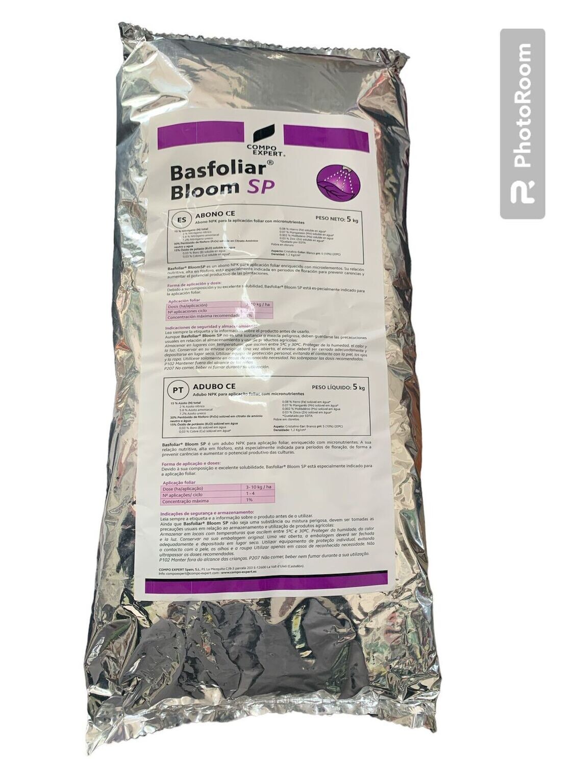 BASFOLIAR BLOOM SP KG 5 - COMPO EXPERT