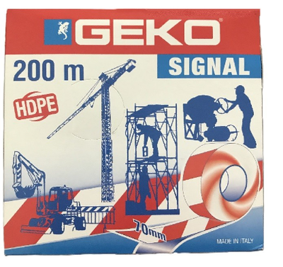 NASTRO SEGNALETICO METRI 200 - GEKO NASTRO SEGNALETICO METRI 200 - GEKO