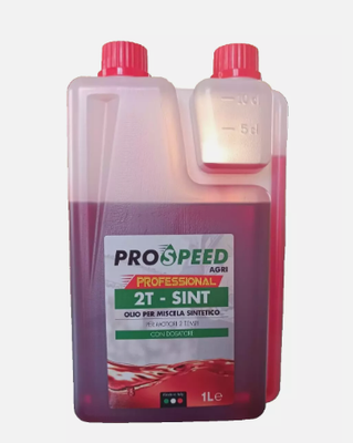 PROFESSIONAL 2T-SINT OLIO PER MISCELA SINTETICO PER MOTORI A 2 TEMPI CON DOSATORE LT 1 - PRO SPEED AGRI