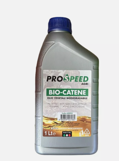 BIO-CATENE OLIO VEGETALE BIODEGRADABILE LT 1 - PRO SPEED AGRI