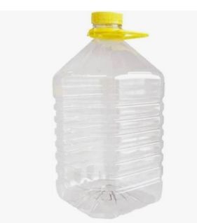 TANICA DA 5 LT IN PLASTICA TRASPARENTE CON TAPPO