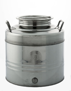 CONTENITORE/FUSTO IN ACCIAIO LT 30