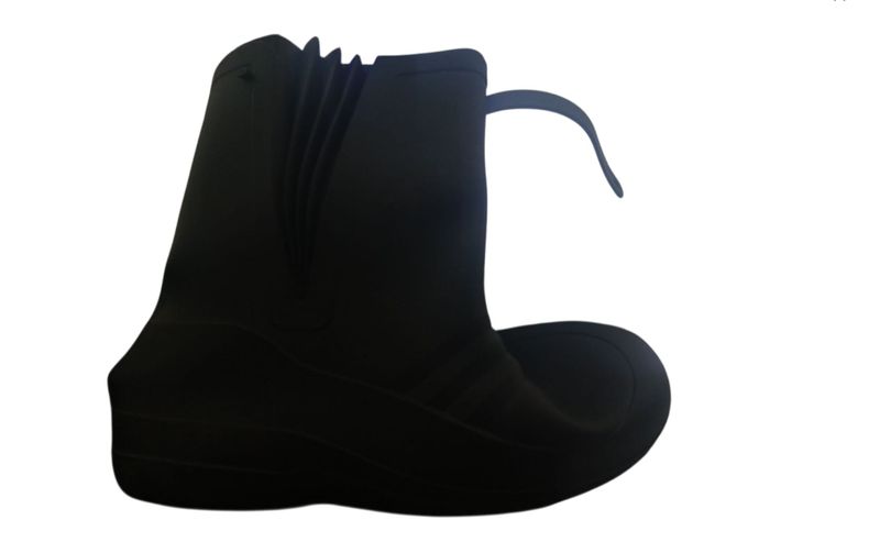 SOVRASCARPA UDO BLACK  M - NORA TOTAL QUALITY BOOTS