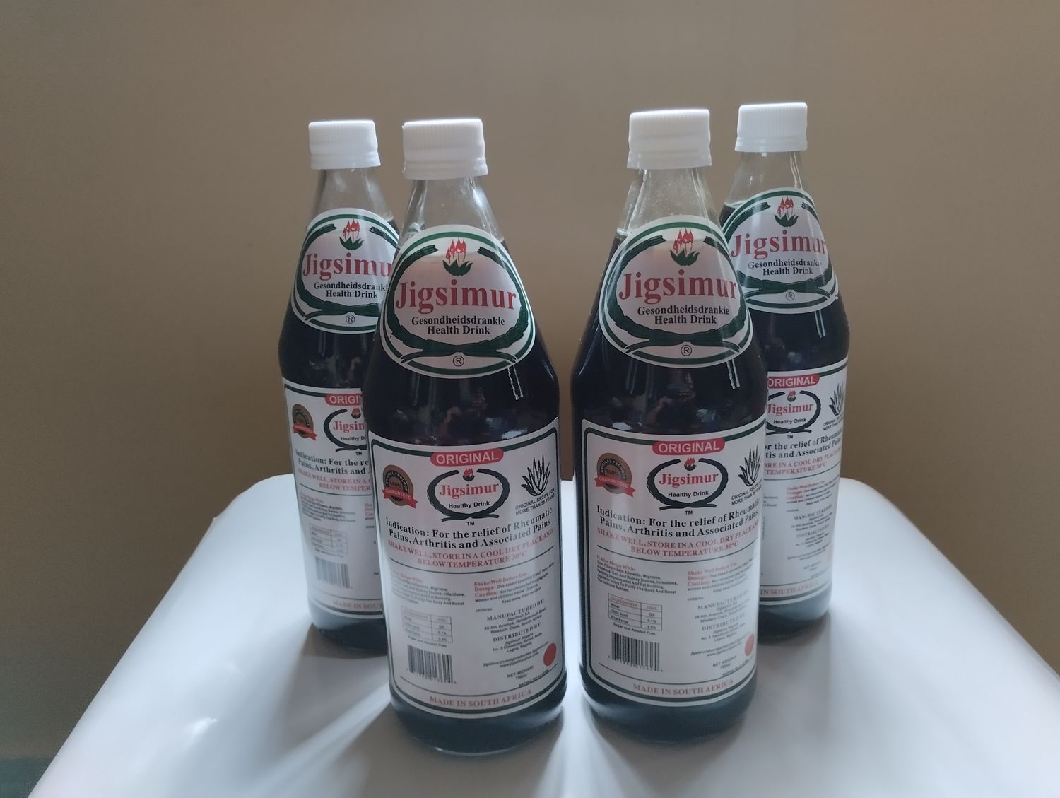JIGSIMUR HERBAL 4 BIG BOTTLES