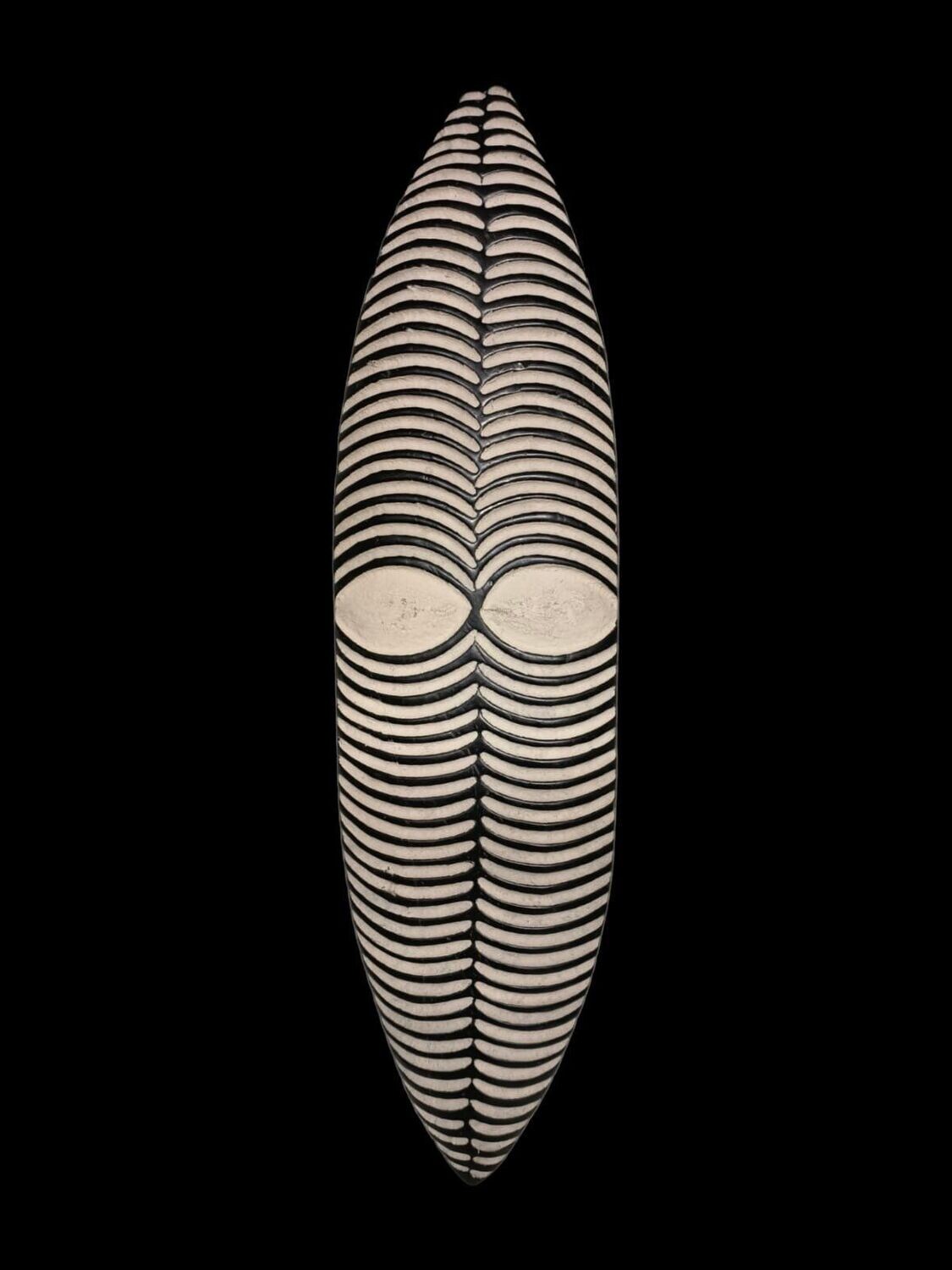 Scudo legno caolino 120x30x8 cm