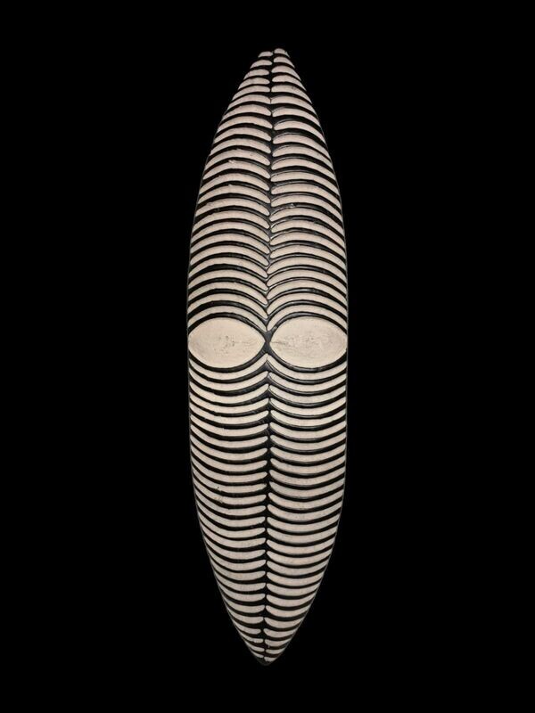 Scudo legno caolino 120x30x8 cm