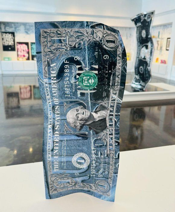 Karl Lagasse (1981) - One Dollar Public sign