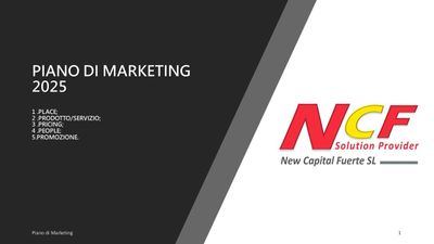 PIANO DI MARKETING 2025