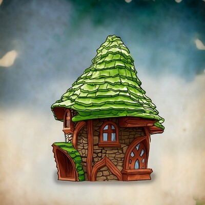 Hodge Bucket Haus | Fantasy Forest | Tabletop