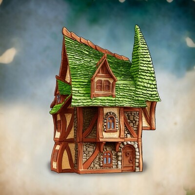 Canopy Peak Haus | Fantasy Forest | Tabletop Canopy Peak Haus | Fantasy Forest | Tabletop