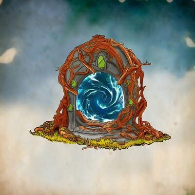 Portal der knorrigen Eiche | Fantasy Forest | Tabletop