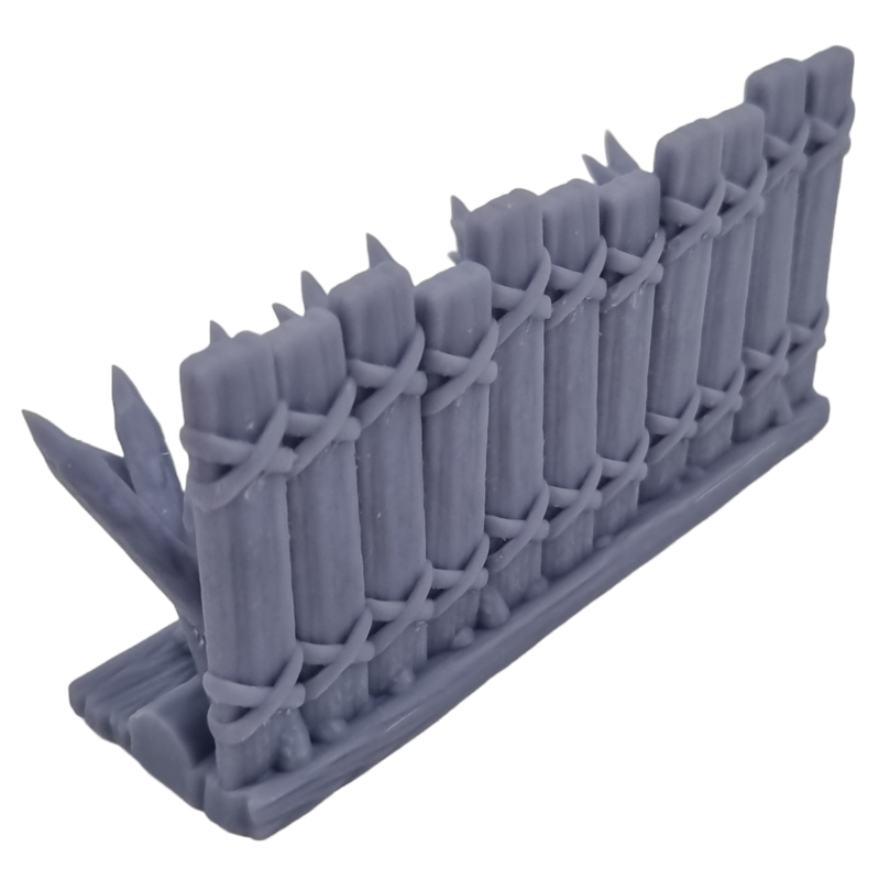 Zaun Verteidigungswall Schutz Zaunelement Mauer Verteidigung| Tabletop