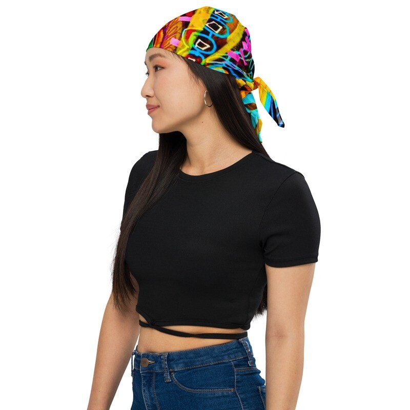 "Radiant Maasai Woman" Bandana