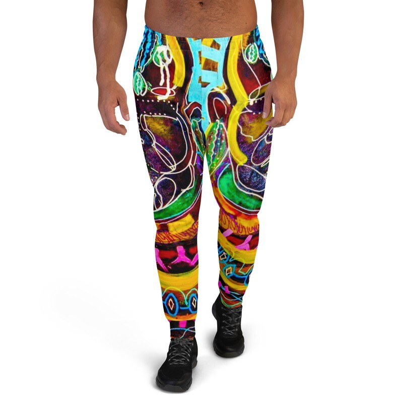 "Radiant Maasai Woman" Men's Joggers