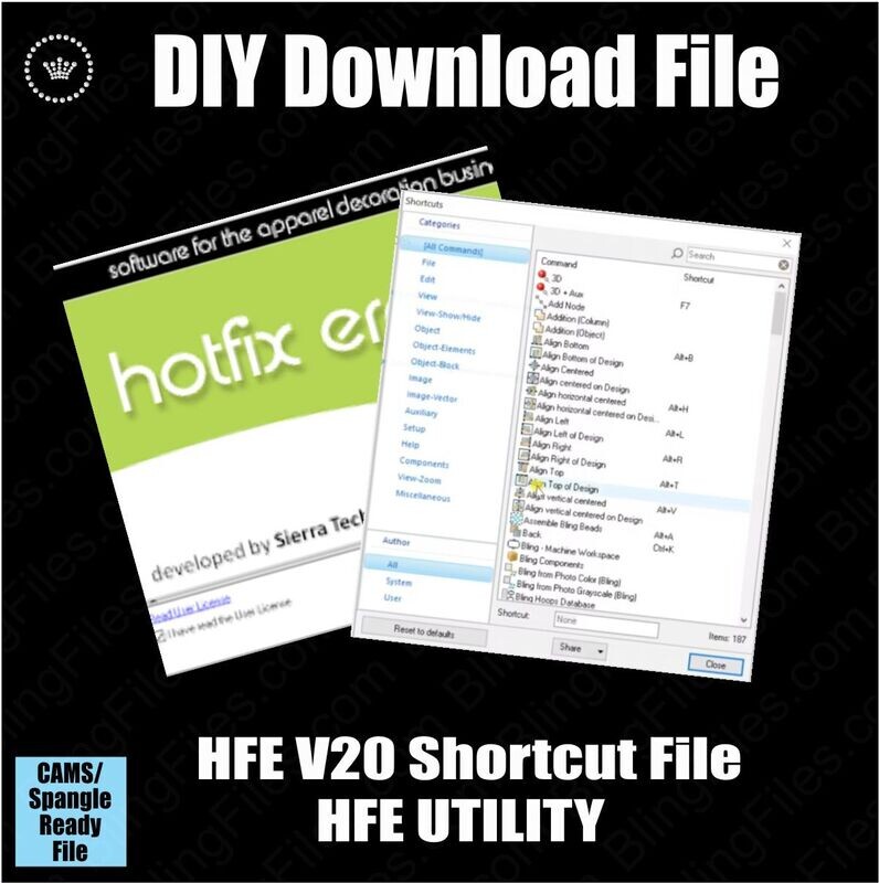 HFE Custom Shortcuts Utility for HFE v20