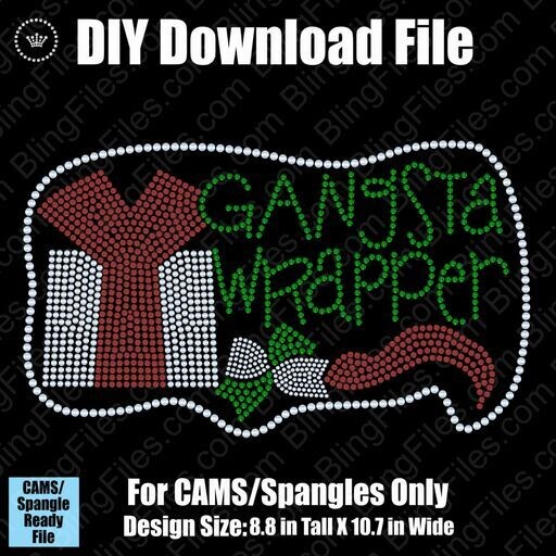 Gangsta Wrapper Christmas Download File - CAMS/ProSpangle