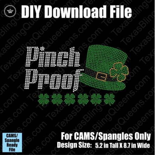 Pinch Proof St Patty's Day Download File - CAMS/ProSpangle