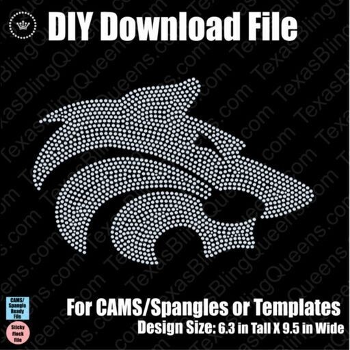 Wolves #5 (includes Santa Fe) Mascot Download File - CAMS/ProSpangle