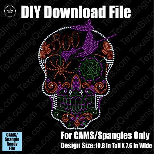 ​Halloween Sugar Skull Download File - CAMS/ProSpangle​