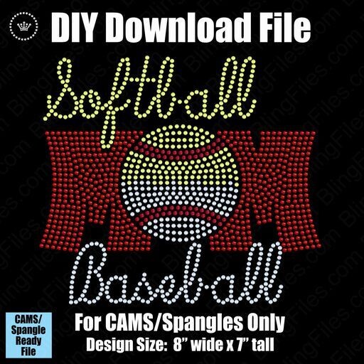 Softball Baseball Mom DSG Download File - CAMS/ProSpangle