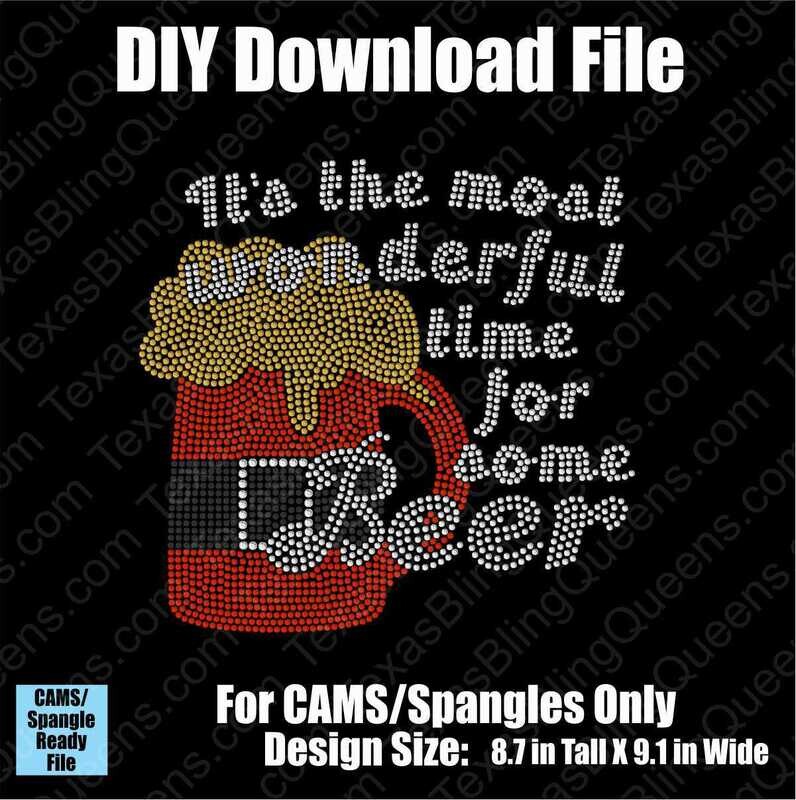 Wonderful Time for Beer Christmas Download File - CAMS/ProSpangle