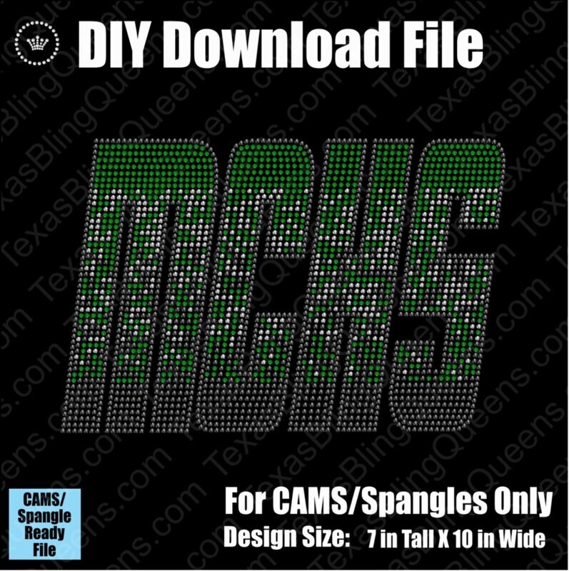MCHS Ombre School Letters Download File - CAMS/ProSpangle