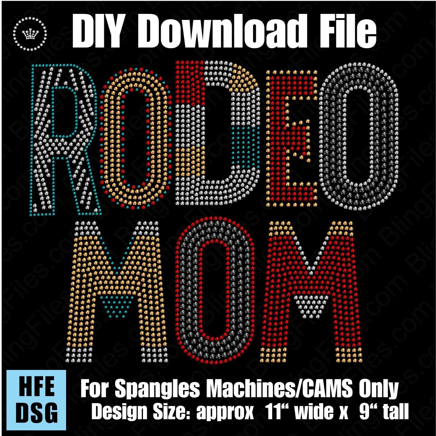 Rodeo Mom / Mama Download Files - CAMS/ProSpangle