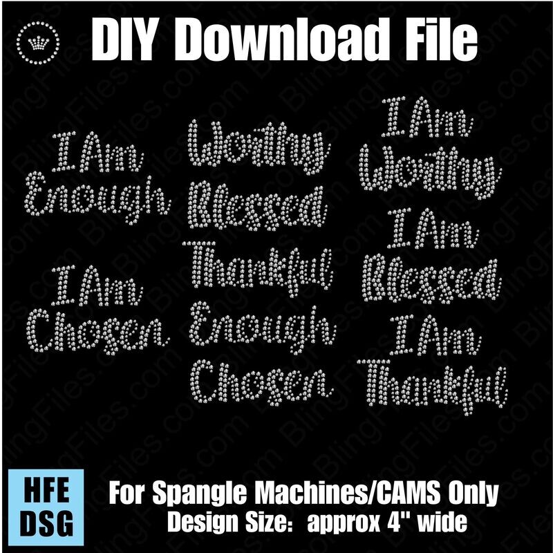 Pocket Words 1 - Faith - Elements - Download File CAMS/ProSpangle