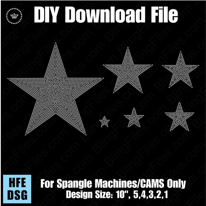Stars Collection - Elements - Download File CAMS/ProSpangle