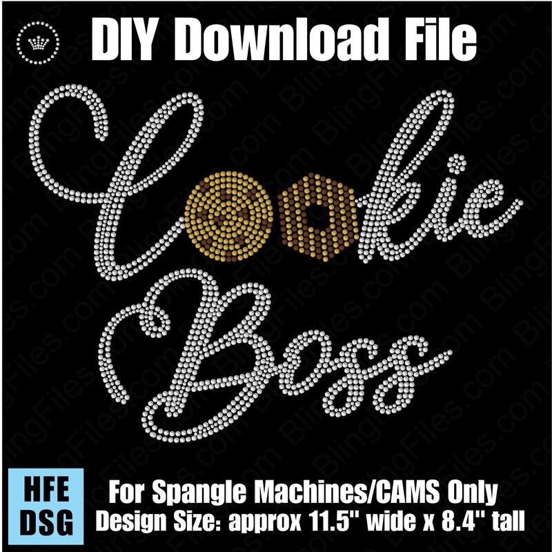 Cookie Boss Scouts Girl Download File - DSG for CAMS/ProSpangle/Elite
