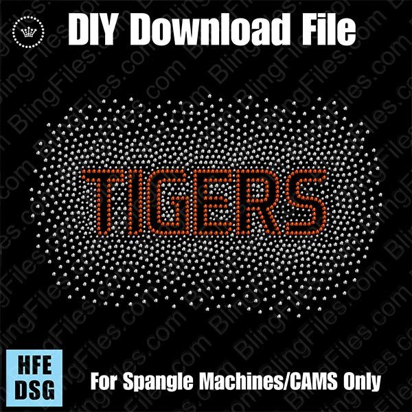 Tigers Scatter Download File - CAMS/ProSpangle