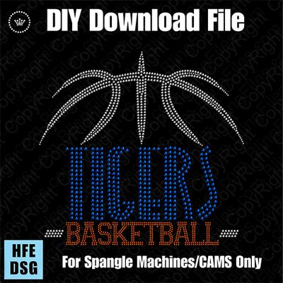 Tigers Basketball Arch Download File - CAMS/ProSpangle