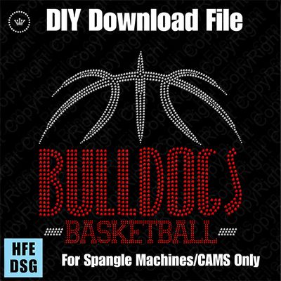 Bulldogs Basketball Arch Download File - CAMS/ProSpangle